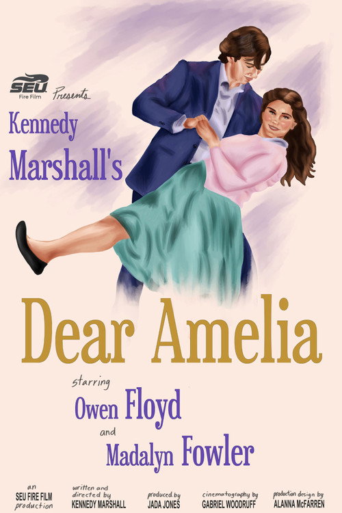 Movie poster for Dear Amelia (2026)
