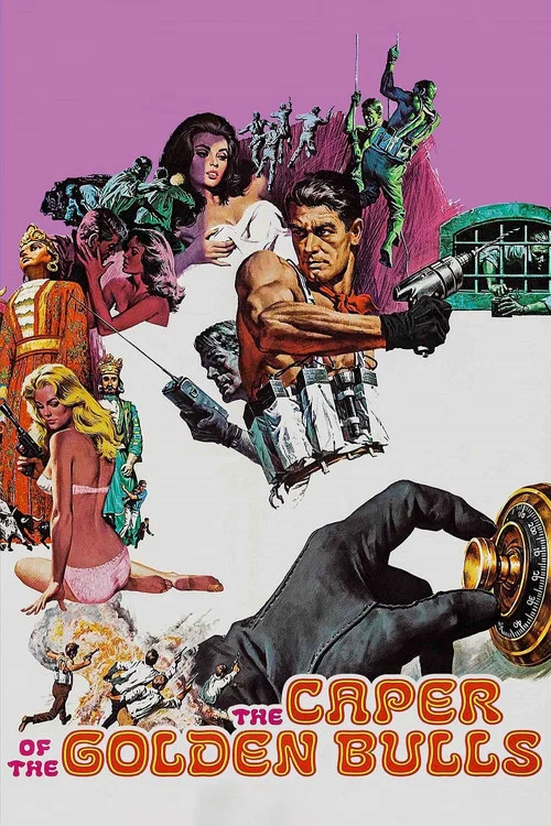 Movie poster for The Caper of the Golden Bulls (1967)