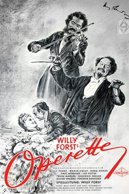 Movie poster for Operette (1940)