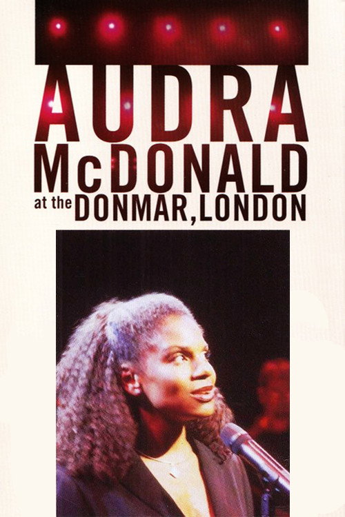 Movie poster for Audra McDonald at the Donmar, London (2000)