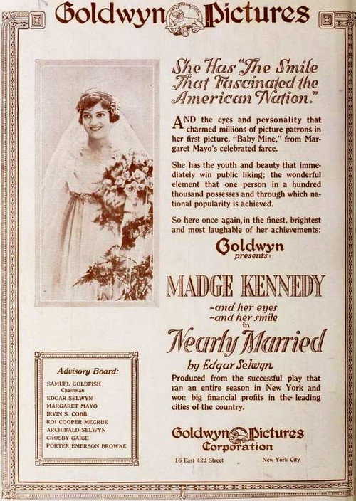 Movie poster for Nearly Married (1917)