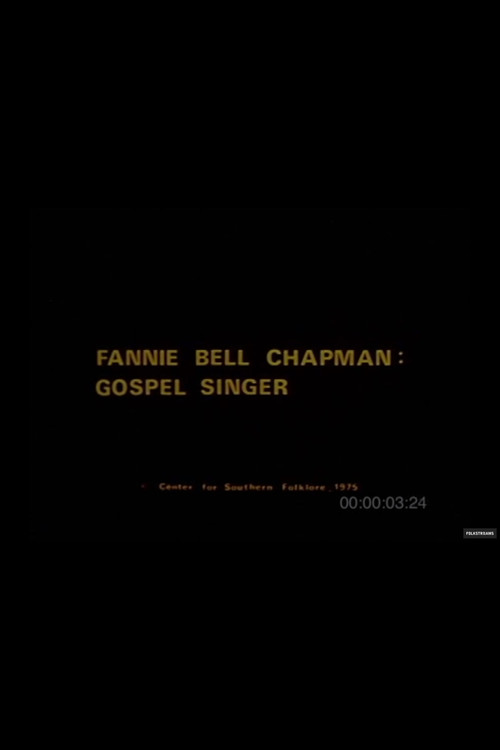 Movie poster for Fannie Bell Chapman: Gospel Singer (1975)