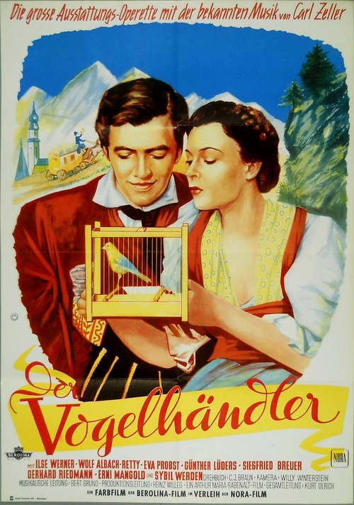 Movie poster for Der Vogelhändler (1953)