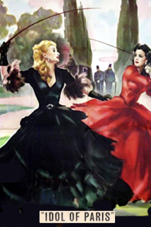 Movie poster for Idol of Paris (1948)