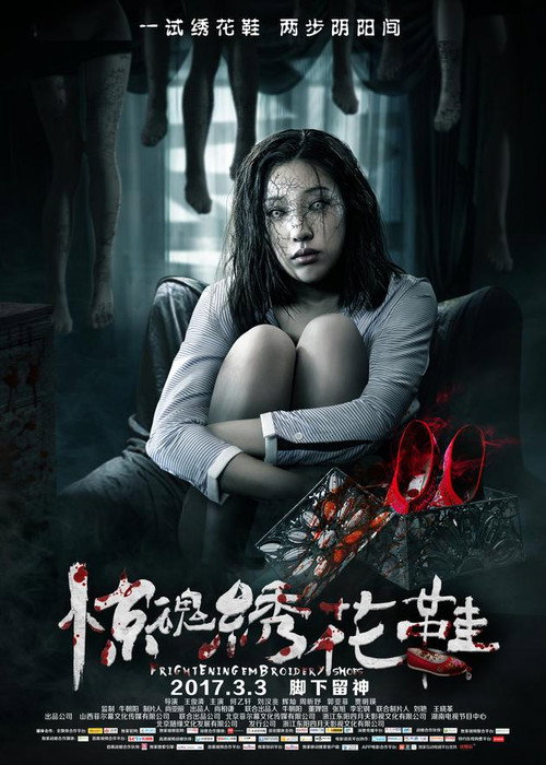 Movie poster for Frightening Embroidery Shoes (2017)