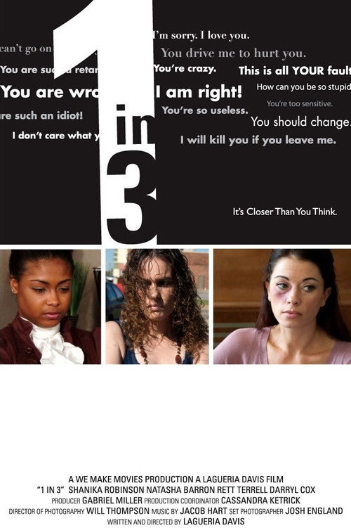 Movie poster for 1 in 3 (2010)