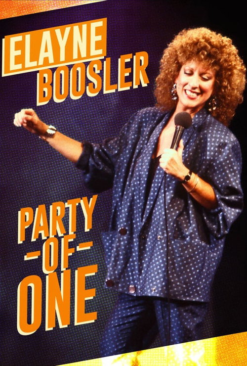 Movie poster for Elayne Boosler: Party of One (1986)