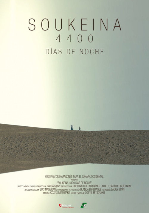 Movie poster for Soukeina, 4400 days of night (2017)