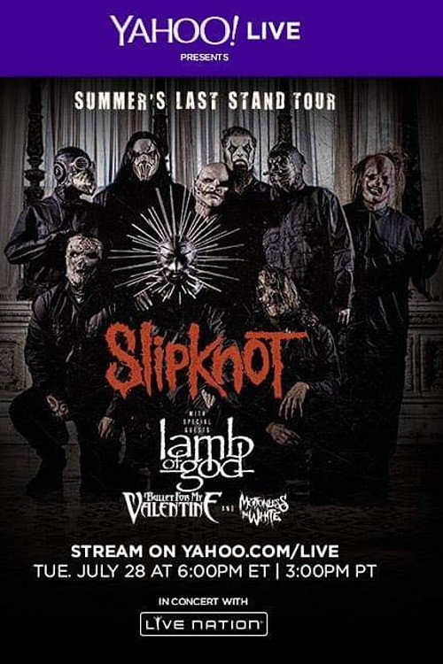 Movie poster for Slipknot - Live at DTE Energy Music Theatre 2015 (2015)