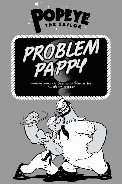 Movie poster for Problem Pappy (1941)