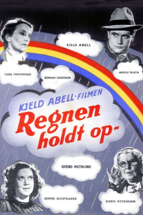 Movie poster for Regnen holdt op (1942)