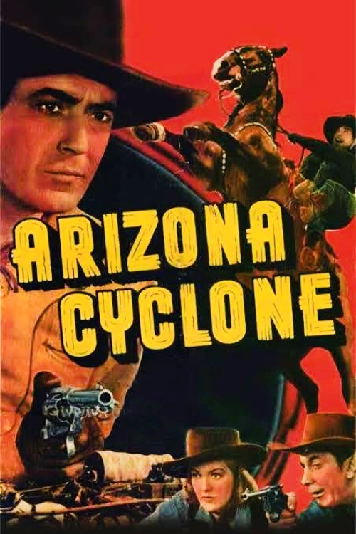 Movie poster for Arizona Cyclone (1941)
