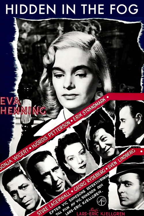 Movie poster for Hidden in the Fog (1953)