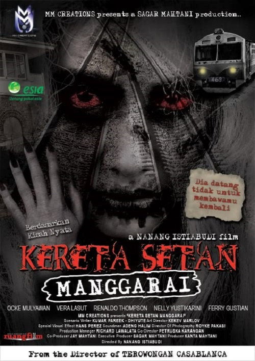 Movie poster for The Ghost Train of Manggarai (2009)