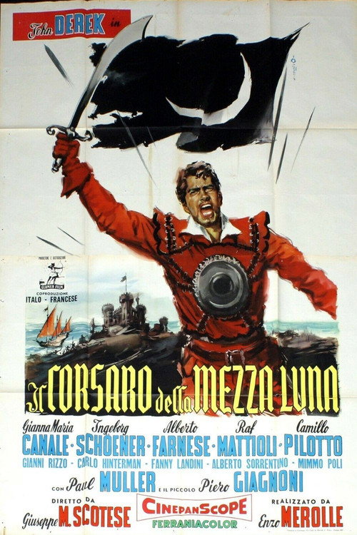 Movie poster for Pirate of the Half Moon (1957)