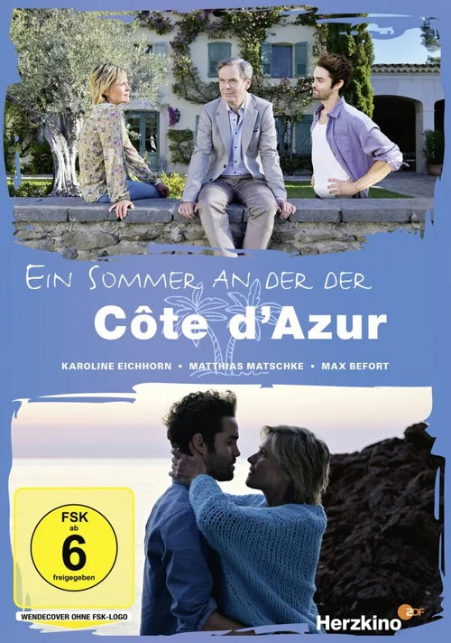 Movie poster for Ein Sommer an der Côte d'Azur (2024)