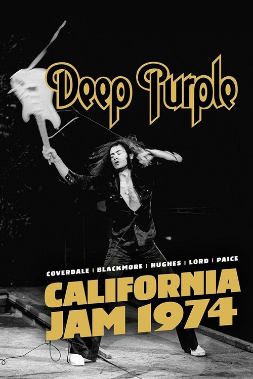 Deep Purple - California Jam 1974 poster