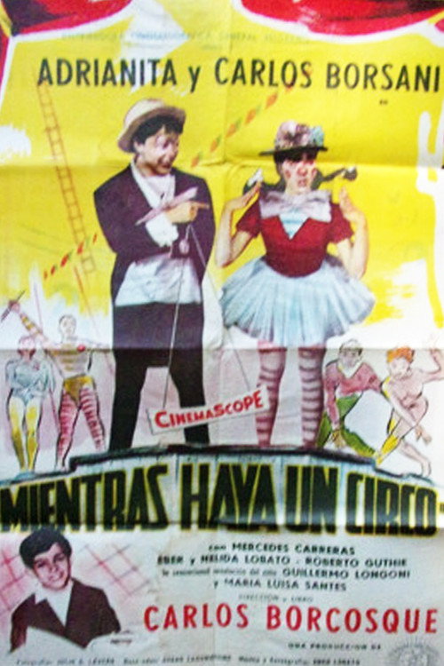 Movie poster for Mientras haya un circo (1958)