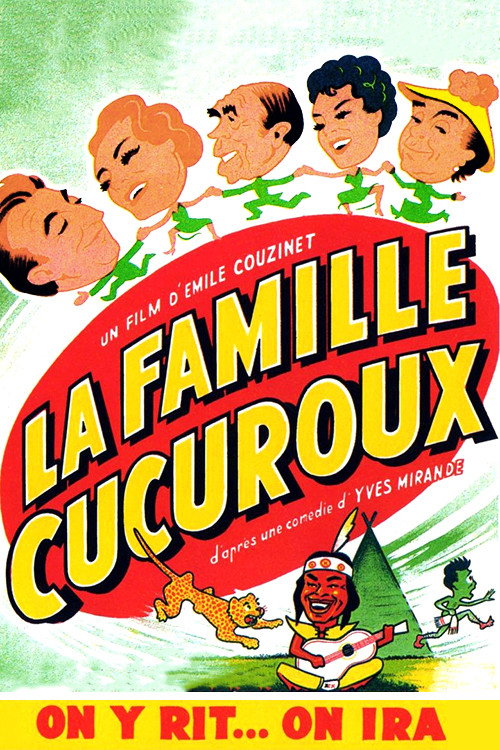 Movie poster for La Famille Cucuroux (1953)