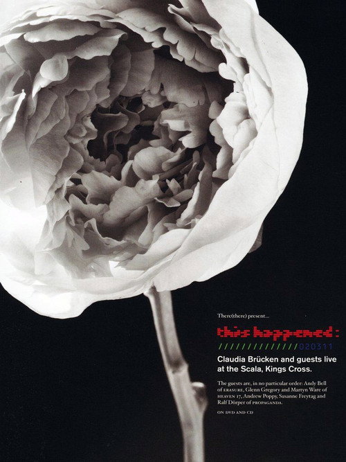Movie poster for This Happened: Claudia Brücken Live at the Scala (2012)