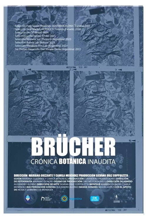 Movie poster for Brücher, Crónica Botánica Inaudita (2026)