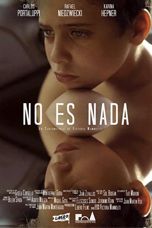 Movie poster for No es nada (2020)