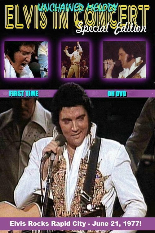 Movie poster for Elvis Presley: Elvis In Concert - Elvis Rocks Rapid City