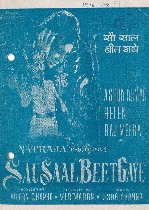Movie poster for Sau Saal Beet Gaye (1970)