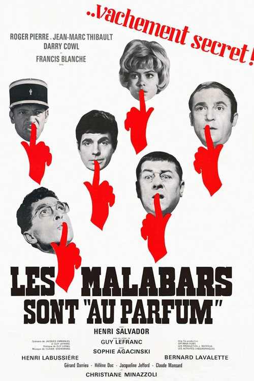 Movie poster for Les malabars sont au parfum (1966)