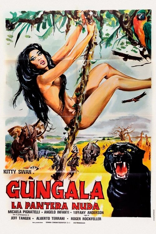 Movie poster for Gungala, The Black Panther Girl (1968)