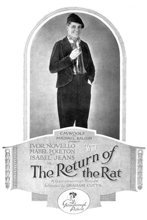 Movie poster for The Return of the Rat (1929)