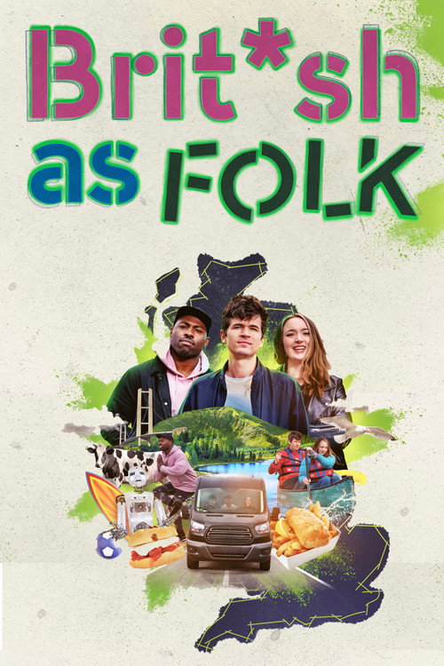 Series poster for British as Folk (2021)