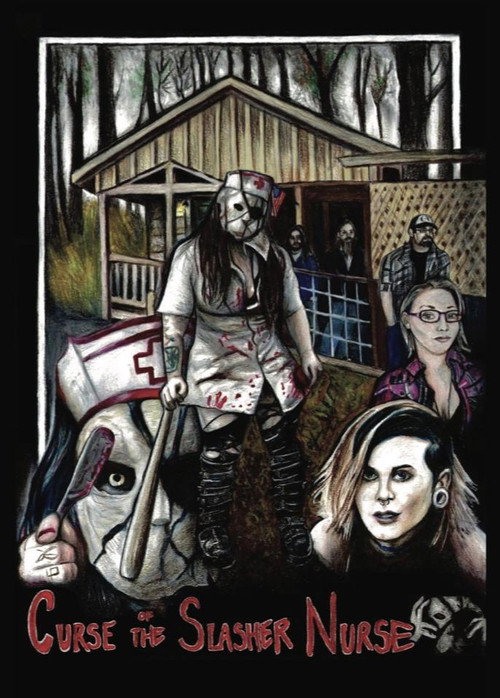 Movie poster for Curse of the Slasher Nurse (2017)