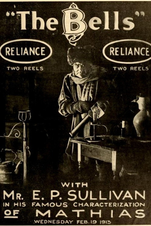 Movie poster for The Bells (1913)