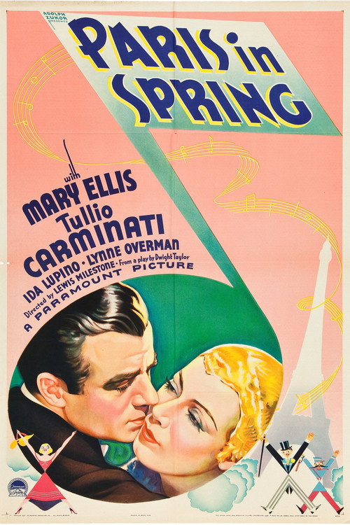 Movie poster for Paris in Spring (1935)