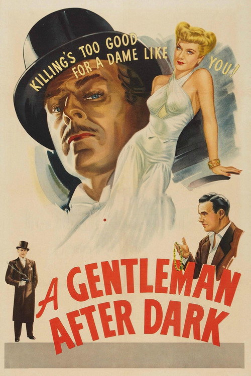Movie poster for A Gentleman After Dark (1942)
