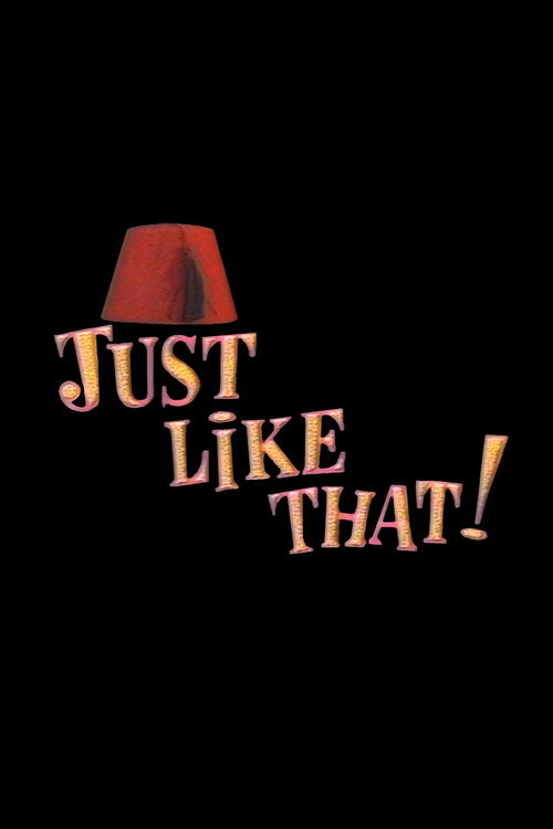 Movie poster for Just Like That! (1989)