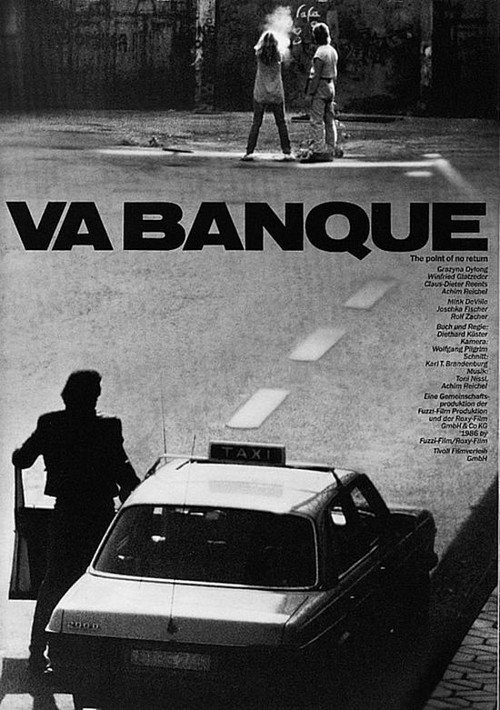 Movie poster for Va Banque (1986)