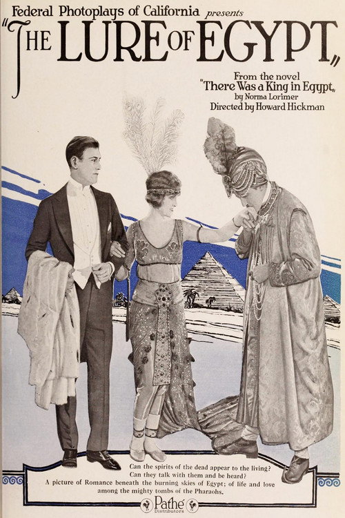Movie poster for The Lure of Egypt (1921)
