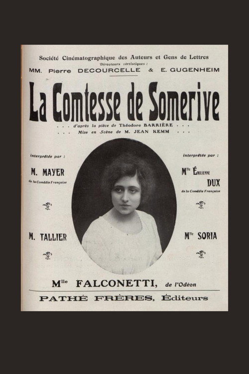 Movie poster for La comtesse de Somerive (1917)