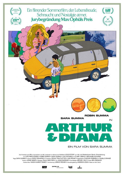 Movie poster for Arthur & Diana (2024)