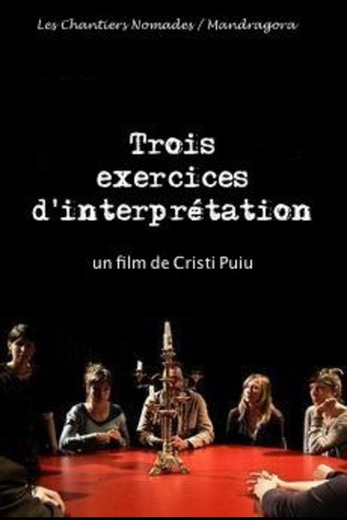 Movie poster for Three Interpretation Exercises (2013)