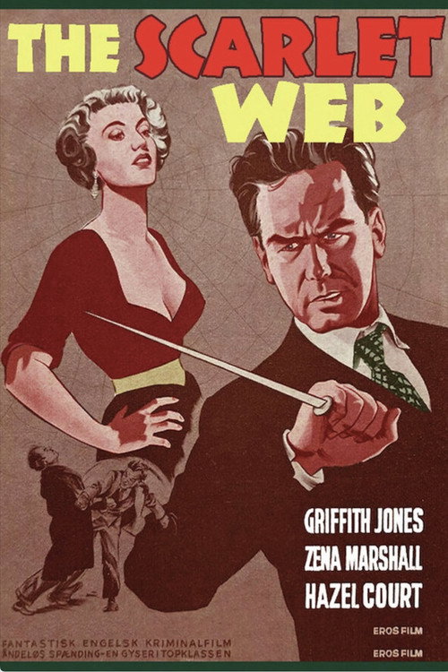 Movie poster for Scarlet Web (1954)