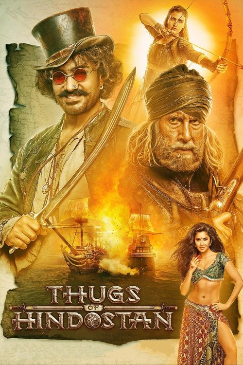 Movie poster for Thugs of Hindostan (2018)