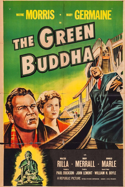 Movie poster for The Green Buddha (1954)