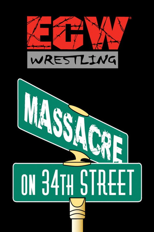 Movie poster for ECW Massacre on 34th Street (2000)