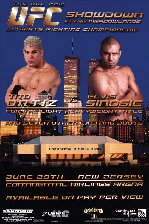 Movie poster for UFC 32: Showdown In The Meadowlands (2001)