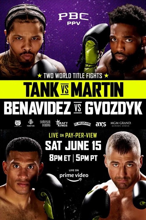 Movie poster for Gervonta Davis vs. Frank Martin (2024)