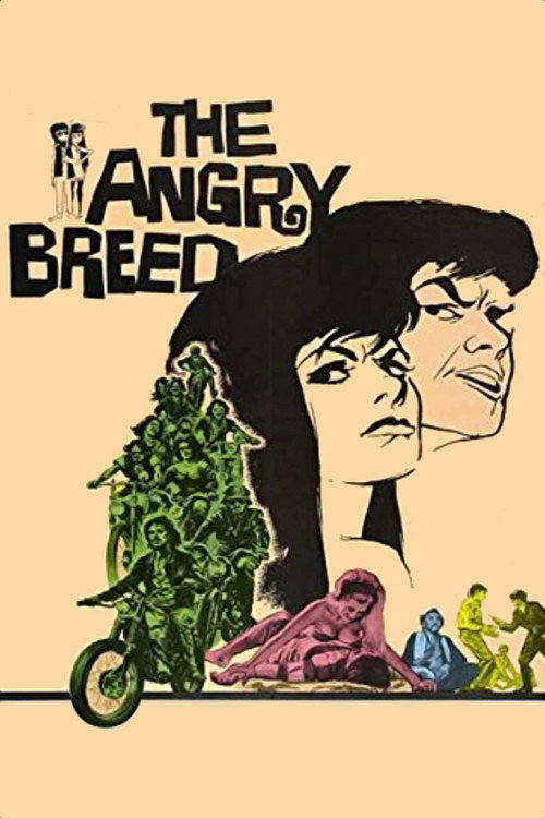 Movie poster for The Angry Breed (1968)