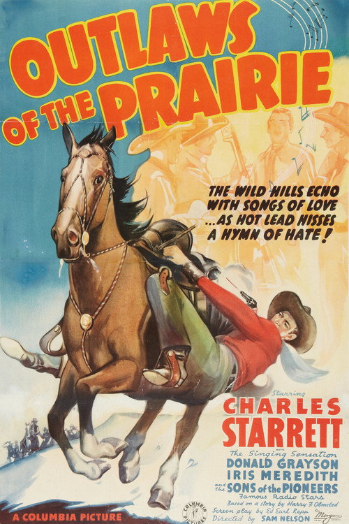 Movie poster for Outlaws of the Prairie (1937)